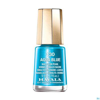 Mavala Nagellacke 130 Aqua Blue 5ml, A-Nr.: 3442201 - 02