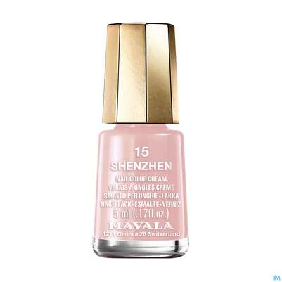 Sie sehen eine Packung Mavala Nagellacke 15 Shenzhen 5ml, Produktbild: 02 Mavala Nagellacke 15 Shenzhen 5ml, A-Nr.: 3652855 - 02