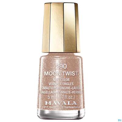 Sie sehen eine Packung Mavala Nagellacke 290 Moon Twist 5ml, Produktbild: 01 Mavala Nagellacke 290 Moon Twist 5ml, A-Nr.: 5379464 - 01