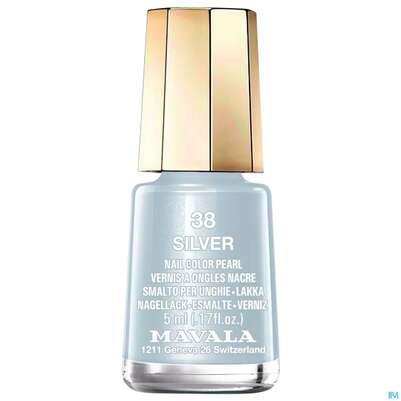 Mavala Nagellacke 38 Silber 5ml, A-Nr.: 3652393 - 01