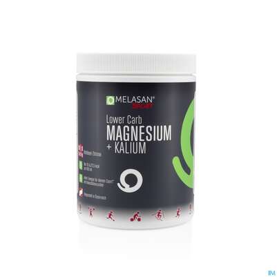 Melasan/sport Sportgetraenk Magnesium +kalium Low Carb Himbeer Zitro 400g, A-Nr.: 5440092 - 01