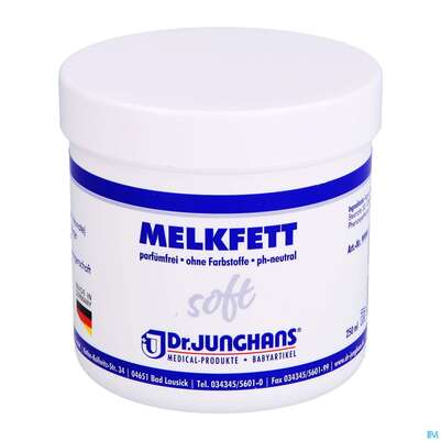 Sie sehen eine Packung Melkfett Soft Nr Ju 99999 250ml, Produktbild: 01 Melkfett Soft Nr Ju 99999 250ml, A-Nr.: 3021617 - 01