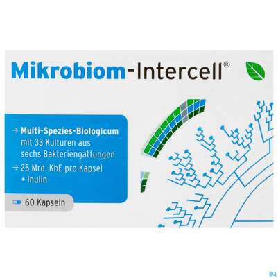 Mikrobiom Intercell Kapseln Multi Spezies Biologicum 60st, A-Nr.: 5192197 - 01