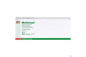 Mullbinden Mollelast Lose 4mx 4cm 20st, A-Nr.: 3127327 - 01