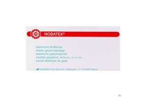 Mullbinden Nobatex In Folie Elast.4mx 8cm 20st, A-Nr.: 2335851 - 01