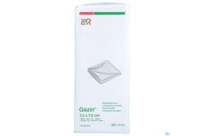 Mullkompressen Gazin Baumw.17faedig Unsteril 12fach 7,5x 7,5cm 100st, A-Nr.: 2386966 - 01