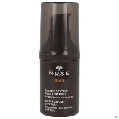 Sie sehen eine Packung Nuxe Men Contour Des Yeux Multi-fonctions 15ml, Produktbild: 08 Nuxe Men Contour Des Yeux Multi-fonctions 15ml, A-Nr.: 4080510 - 08