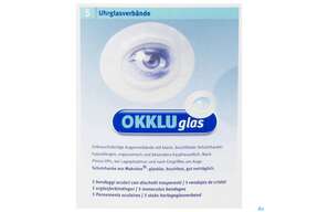 Okkluglas Uhrglasverband Selbstklebend 5st, A-Nr.: 3747248 - 01