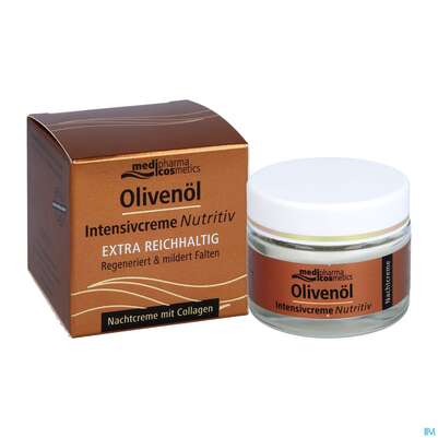 Sie sehen eine Packung Oliven Oel Dr.theiss Intensiv Creme Nutritiv Nacht 50ml, Produktbild: 06 Oliven Oel Dr.theiss Intensiv Creme Nutritiv Nacht 50ml, A-Nr.: 4914607 - 06