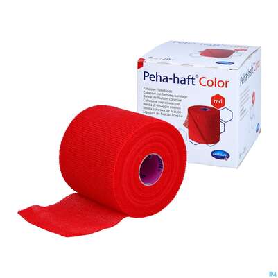 Peha-haft Color Latexfrei Red 20mx 8cm 1st, A-Nr.: 3879808 - 06