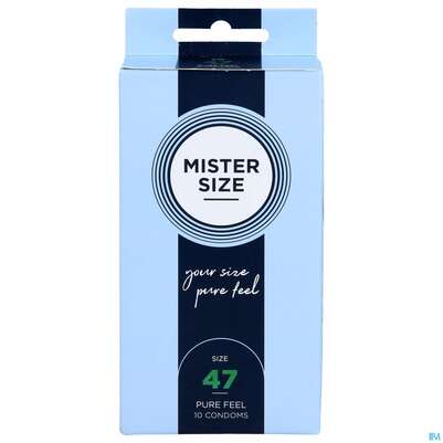 Praeservative Kondome Mister Size 47 10st, A-Nr.: 5594116 - 01