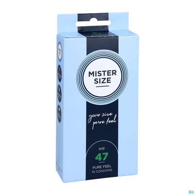 Praeservative Kondome Mister Size 47 10st, A-Nr.: 5594116 - 03