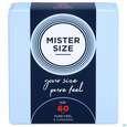 Sie sehen eine Packung Praeservative Kondome Mister Size 60 3st, Produktbild: 01 Praeservative Kondome Mister Size 60 3st, A-Nr.: 5594263 - 01