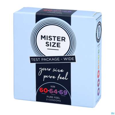 Praeservative Kondome Mister/size Probierpack 60-64-69 3st, A-Nr.: 5594240 - 02