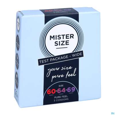 Praeservative Kondome Mister/size Probierpack 60-64-69 3st, A-Nr.: 5594240 - 03