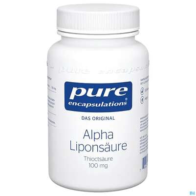 Pure Encapsulations Alpha Liponsäure Thioctsäure 100mg 120 Kapseln, A-Nr.: 5635915 - 01