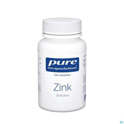 Sie sehen eine Packung Pure Encapsulations Zink (zinkcitrat) 180 Kapseln, Produktbild: 01 Pure Encapsulations Zink (zinkcitrat) 180 Kapseln, A-Nr.: 3408078 - 01
