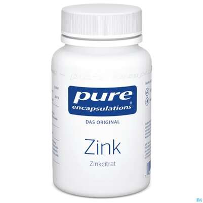 Sie sehen eine Packung Pure Encapsulations Zink (zinkcitrat) 180 Kapseln, Produktbild: 02 Pure Encapsulations Zink (zinkcitrat) 180 Kapseln, A-Nr.: 3408078 - 02