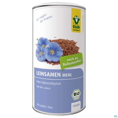 Raab Bio Leinsamen Mehl 200g, A-Nr.: 4366063 - 04