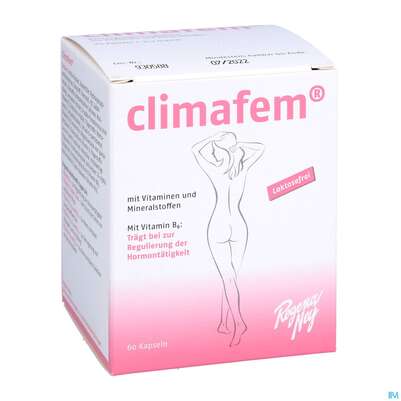 Sie sehen eine Packung Regena Ney Filmtabl Climafem 60st, Produktbild: 03 Regena Ney Filmtabl Climafem 60st, A-Nr.: 4372862 - 03
