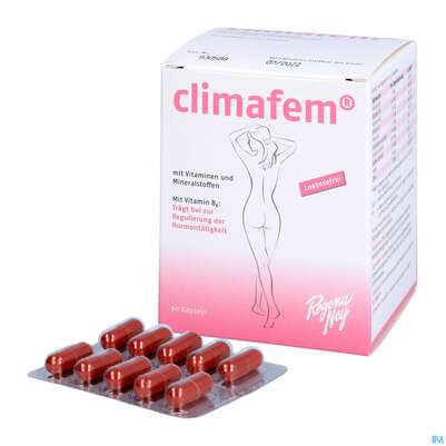 Sie sehen eine Packung Regena Ney Filmtabl Climafem 60st, Produktbild: 04 Regena Ney Filmtabl Climafem 60st, A-Nr.: 4372862 - 04
