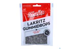 Rheila Zuckerhaltig Gummidrops Lakritz Art 6 90g, A-Nr.: 5053805 - 01