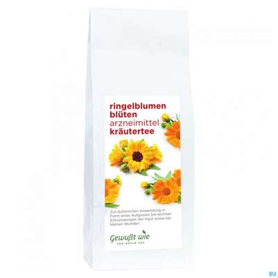 Sie sehen eine Packung Ringelblumen Blueten Tee Gewusst Wie 30g, Produktbild: 02 Ringelblumen Blueten Tee Gewusst Wie 30g, A-Nr.: 5443386 - 02