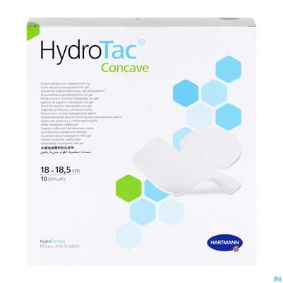 Schaumverband Hydrotac Concave 18x 18,5cm 10st, A-Nr.: 4134105 - 04