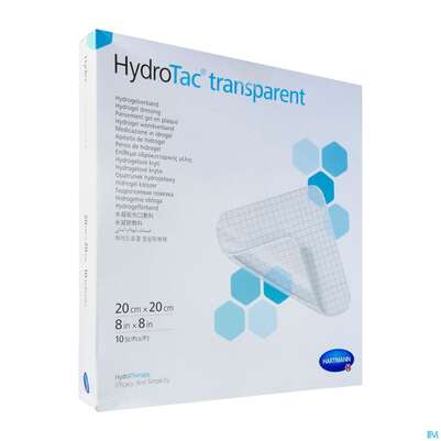 Schaumverband Hydrotac Transparent 20x20cm 10st, A-Nr.: 5310550 - 03