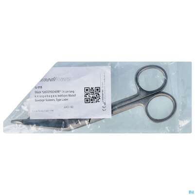 Scheren Verband Bstaendig 14cm Lister 1st, A-Nr.: 2947896 - 01