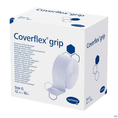 Schlauchverband Coverflex/grip Weiss Grosse Oberschenkelverb. 10mx 12cm Gr.g 1st, A-Nr.: 4903029 - 02