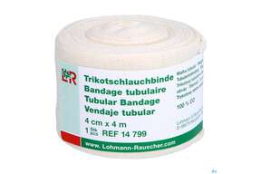Schlauchverband Trikotschlauchbinden Nach Din 61633 -rauscher 4mx 4cm 1st, A-Nr.: 1500029 - 01