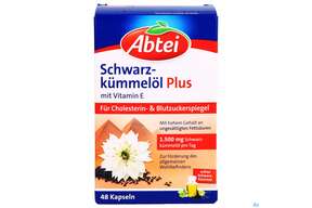 Schwarzkuemmeloel Kapseln Abtei 50000 48st, A-Nr.: 5331888 - 01