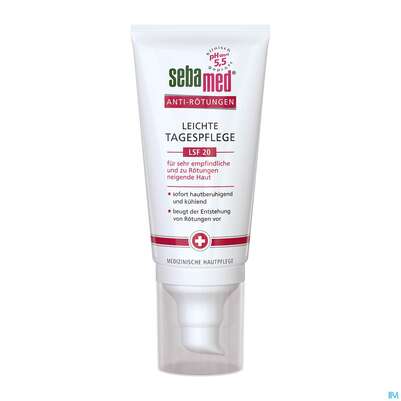 Sie sehen eine Packung Sebamed Anti Roetungen Tagespflege 50ml, Produktbild: 01 Sebamed Anti Roetungen Tagespflege 50ml, A-Nr.: 5441039 - 01
