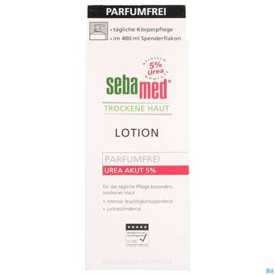 Sebamed Akut/lotion Urea 5% Parfumfrei +spen 400ml, A-Nr.: 4084927 - 01