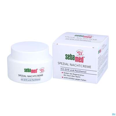 Sebamed/sebapharma Spezial Nachtcreme +q10 75ml, A-Nr.: 3399385 - 04