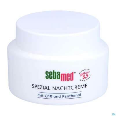 Sebamed/sebapharma Spezial Nachtcreme +q10 75ml, A-Nr.: 3399385 - 06