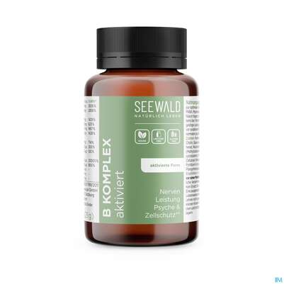 Sie sehen eine Packung Seewald B Komplex Aktiviert 60 St, Produktbild: 01 Seewald B Komplex Aktiviert 60 St, A-Nr.: 5426330 - 01