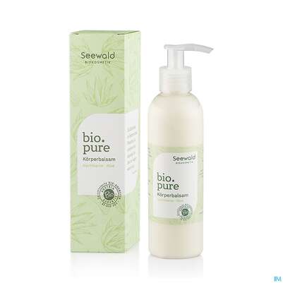 Sie sehen eine Packung Seewald Bio.pure Körperbalsam 200ml, Produktbild: 01 Seewald Bio.pure Körperbalsam 200ml, A-Nr.: 5379300 - 01
