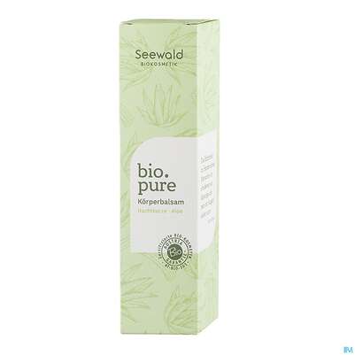 Sie sehen eine Packung Seewald Bio.pure Körperbalsam 200ml, Produktbild: 04 Seewald Bio.pure Körperbalsam 200ml, A-Nr.: 5379300 - 04