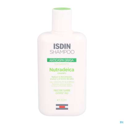 Sie sehen eine Packung Shampoon Isdin Nutradeica 200ml, Produktbild: 02 Shampoon Isdin Nutradeica 200ml, A-Nr.: 5570334 - 02
