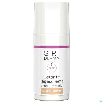 Sie sehen eine Packung Siriderma Getoente Tagescreme Hell 15ml, Produktbild: 01 Siriderma Getoente Tagescreme Hell 15ml, A-Nr.: 5842347 - 01
