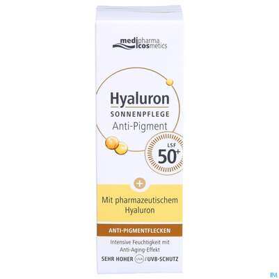 Sonnenprodukte Hyaluron Sonnenpflege Gesicht Anti-pigment Anti-age F50+ 50ml, A-Nr.: 5074842 - 01