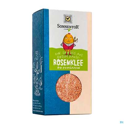 Sie sehen eine Packung Sonnentor Bio Rosenklee 00833 120g, Produktbild: 02 Sonnentor Bio Rosenklee 00833 120g, A-Nr.: 4389874 - 02