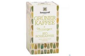Sonnentor Gruener Kaffee Bio Aufgussbeutel 02906 18st, A-Nr.: 4276006 - 01