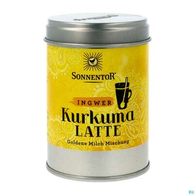 Sonnentor Kurkuma-latte Ingwer Bio Dose 09831 60g, A-Nr.: 4389153 - 04