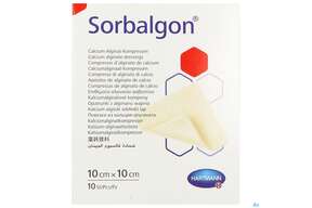 Sorbalgon Classic Steril 10x 10cm 10st, A-Nr.: 1118040 - 01
