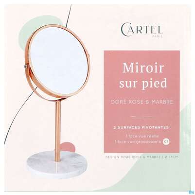 Spiegel Vitry Standspiegel X7 Rosegold/marmor Mpmar 1st, A-Nr.: 5273748 - 02