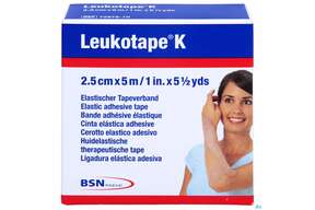 Tape Kinesiologisch Leukotape K 5mx 2,5cm Hautfarben 1st, A-Nr.: 3151828 - 01