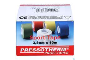 Tape Pressotherm/sport-tape 3,8cmx 10m Reissfest Hautvertraegl Schwarz 1st, A-Nr.: 4251199 - 01
